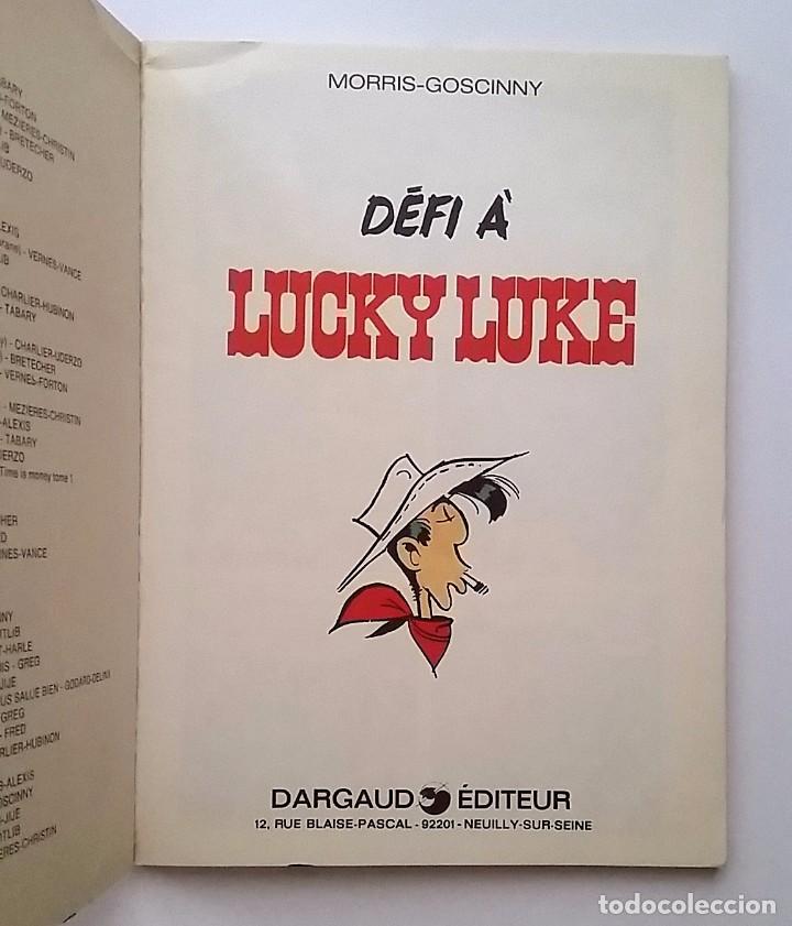 C&oacute;mics: DEFI A LUCKY LUKE (16/22) EDITA DARGAUD. - Foto 2