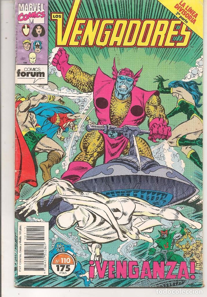 C&oacute;mics: LOS VENGADORES. N&ordm; 110. FORUM 1992. (C/A16) - Foto 1