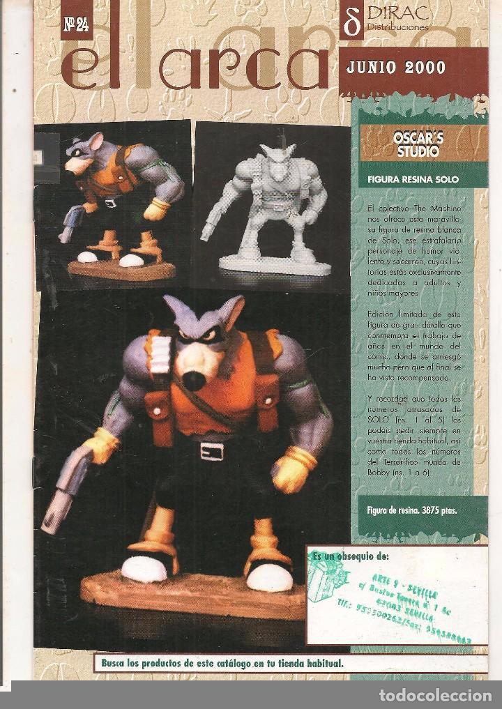 C&oacute;mics: EL ARCA. CAT&Aacute;LOGO N&ordm; 24. JUNIO 2000. DISTRIBUCIONES DIRAC. (C/A16) - Foto 1