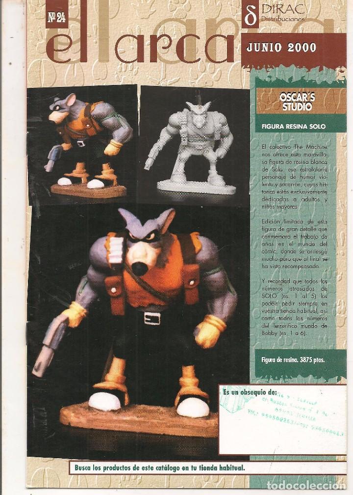 C&oacute;mics: EL ARCA. CAT&Aacute;LOGO N&ordm; 24. JUNIO 2000. DISTRIBUCIONES DIRAC. (C/A16) - Foto 1