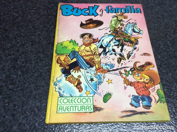 Comics: BUCK Y FAMILIA, COLECCI&Oacute;N AVENTURAS, PRODUCCIONES EDITORIALES 1974 ( TAPA DURA )