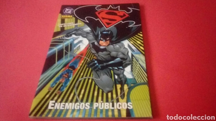 C&oacute;mics: BATMAN SUPERMAN ENEMIGOS PUBLICOS EXCELENTE ESTADO DC - Foto 1
