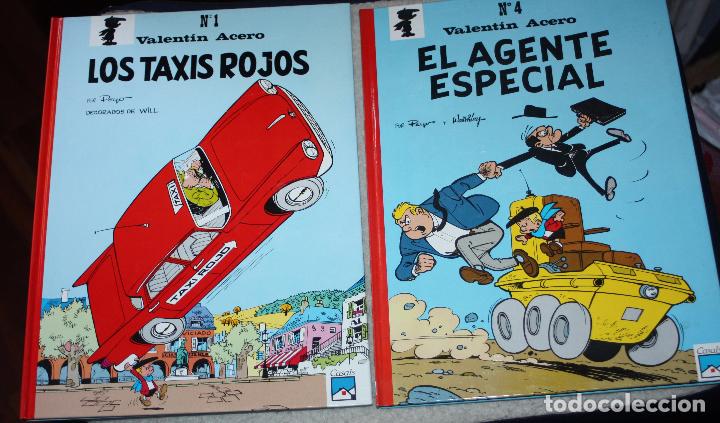 C&oacute;mics: VALENTIN ACERO ( de PEYO) ,DOS TOMOS NUEVOS n&ordm;1 y n&ordm;4 - Foto 1
