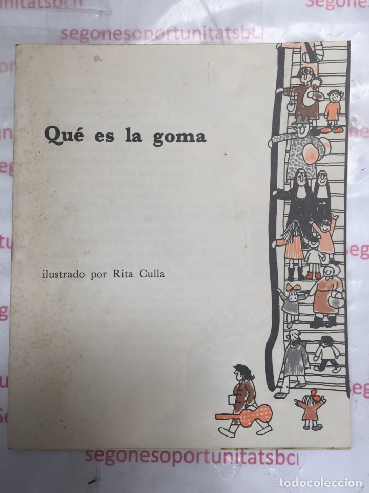 C&oacute;mics: Cuento infantil QU&Eacute; ES LA GOMA de 1980 editorial TEIDE 2 edici&oacute;n - Foto 1