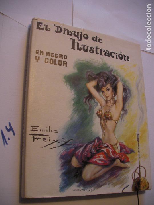 C&oacute;mics: ANTIGUO LIBRO - EL DIBUJO DE ILUSTRACION - EMILIO FREIXAS - Foto 1