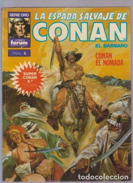 C&oacute;mics: LA ESPADA SALVAJE DE CONAN - N&ordm; 5 / SUPER CONAN - FORUM COMICS 2&ordf; EDICION - Foto 1