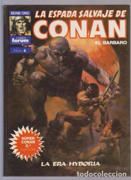 C&oacute;mics: LA ESPADA SALVAJE DE CONAN - N&ordm; 6 / SUPER CONAN - FORUM COMICS 2&ordf; EDICION - Foto 1