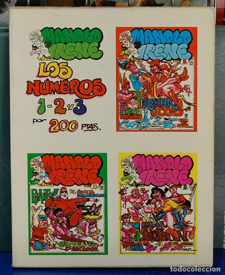C&oacute;mics: Manolo e Irene. Num. 1, 2 y 3. Segunda &eacute;poca - Foto 1