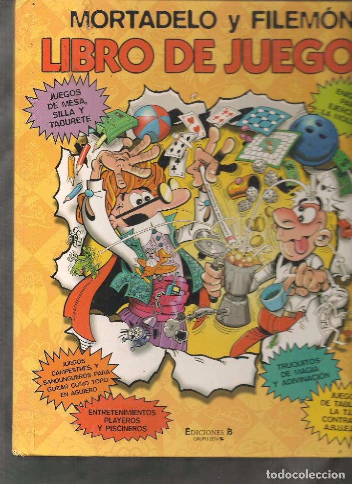 C&oacute;mics: MORTADELO Y FILEM&Oacute;N. LIBRO DE JUEGOS. EDICIONES B. 1&ordf; EDICI&Oacute;N 2004.  (ST/B3) - Foto 1