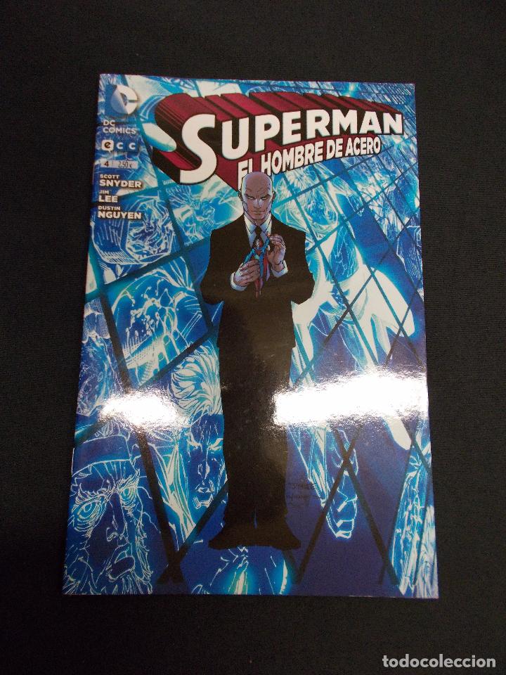 C&oacute;mics: SUPERMAN EL HOMBRE DE ACERO - N&ordm; 4 - ECC - Foto 1
