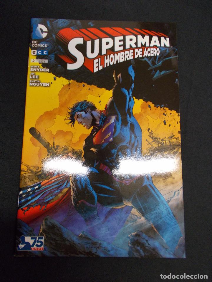 C&oacute;mics: SUPERMAN EL HOMBRE DE ACERO - N&ordm; 2 - ECC - Foto 1