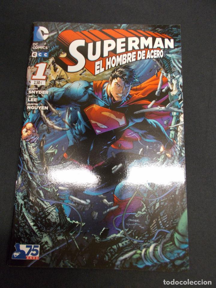 C&oacute;mics: SUPERMAN EL HOMBRE DE ACERO - N&ordm; 1 - ECC - Foto 1