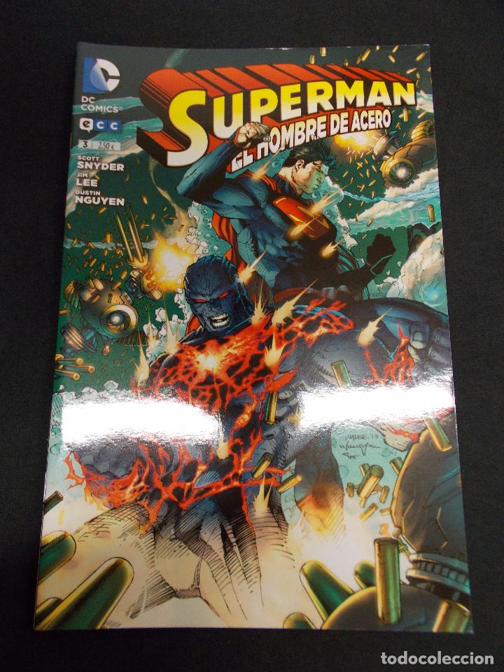 C&oacute;mics: SUPERMAN  EL HOMBRE DE ACERO - N&ordm; 3 - ECC - Foto 1