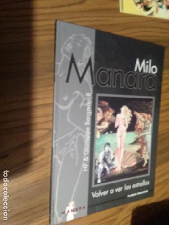 C&oacute;mics: HP & GIUSEPPE BERGMAN 8. VOLVER A VER LAS ESTRELLAS. MILO MANARA. COMO NUEVO. e4 1