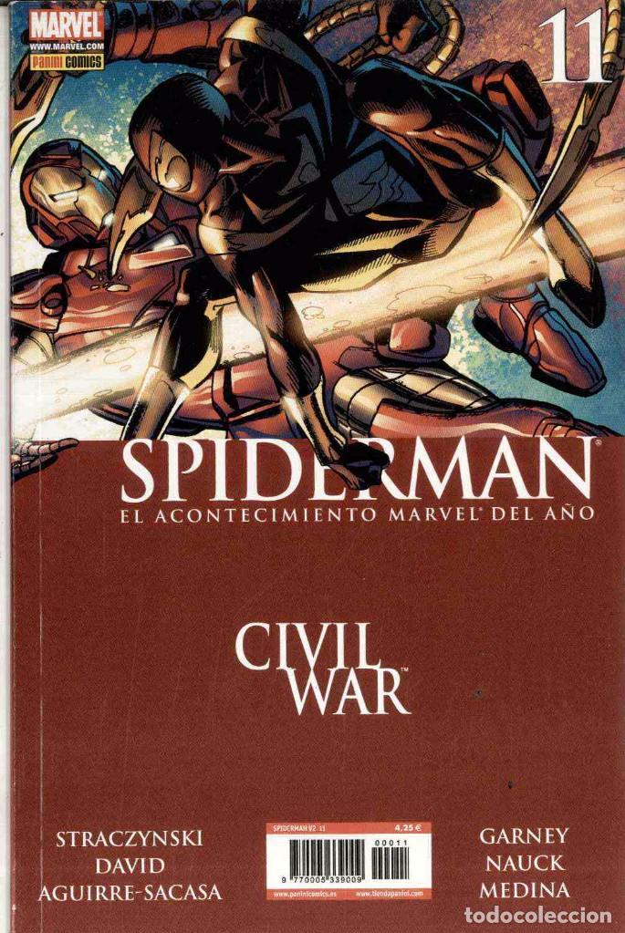 C&oacute;mics: SPIDERMAN CIVIL WAR VOL2 N&ordm; 11. STRACZYNSKI. MARVEL/PANINI - Foto 1