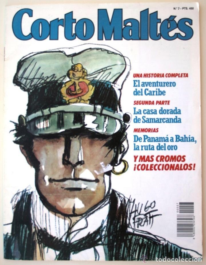 C&oacute;mics: CORTO MALT&Eacute;S 7. HUGO PRATT. NEW COMIC. TOMO. R&Uacute;STICA + los CROMOS, impecable - Foto 1