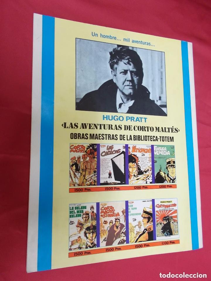 C&oacute;mics: CORTO MALT&Eacute;S 7. HUGO PRATT. NEW COMIC. TOMO. R&Uacute;STICA + los CROMOS, impecable - Foto 4