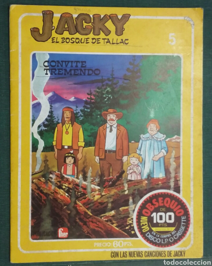 C&oacute;mics: JACKY EL BOSQUE DE TALLAC - ED. FHER - N&ordm; 5 - tdkc4 - Foto 1