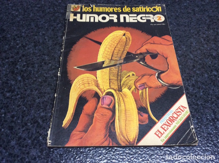 Comics: HUMOR NEGRO, LOS HUMORES DE SATIRICON /EDITA: EDITORES ASOCIADOS - ARGENTINA