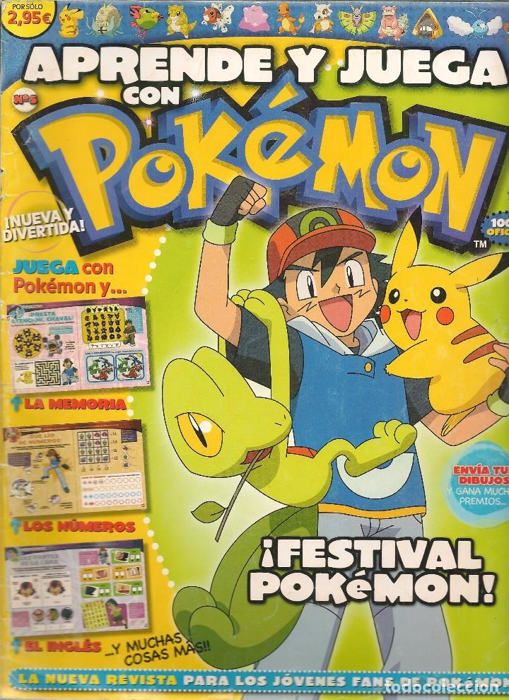 C&oacute;mics: APRENDE Y JUEGA CON POKEMON. N&ordm; 15. CON POSTER CENTRAL. (ST/B7) - Foto 1
