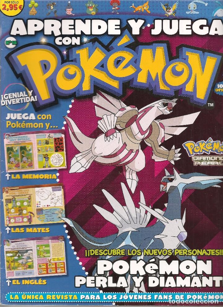 C&oacute;mics: APRENDE Y JUEGA CON POKEMON. N&ordm; 18. SIN POSTER CENTRAL. (ST/B7) - Foto 1