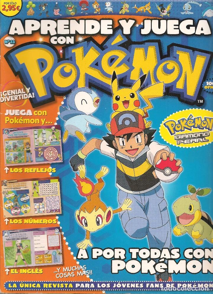 C&oacute;mics: APRENDE Y JUEGA CON POKEMON. N&ordm; 23. CON POSTER CENTRAL. (ST/B7) - Foto 1