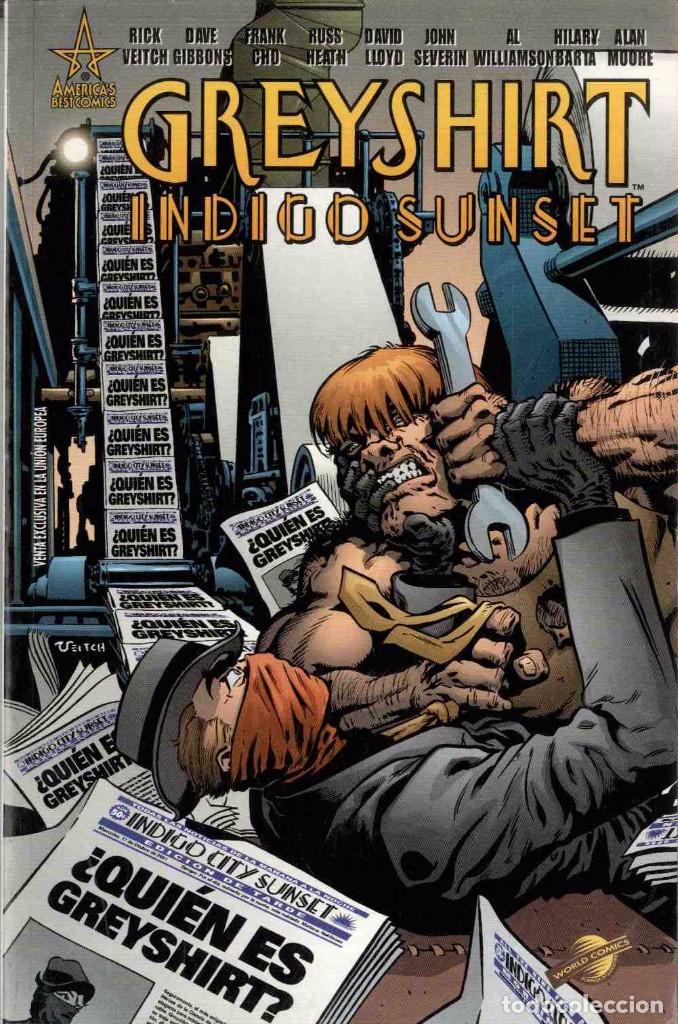 C&oacute;mics: GREYSHIRT. INDIGO SUNSET. WORLD COMICS - Foto 1
