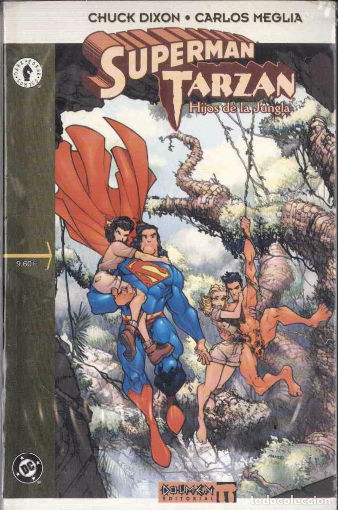 C&oacute;mics: SUPERMAN TARZAN. HIJOS DE LA JUNGLA .DOLMEN - Foto 1