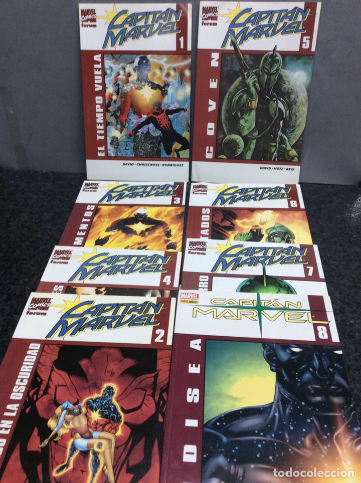C&oacute;mics: CAPITAN MARVEL VOL II - COLECCION COMPLETA EN 8 EJEMPLARES - Foto 1