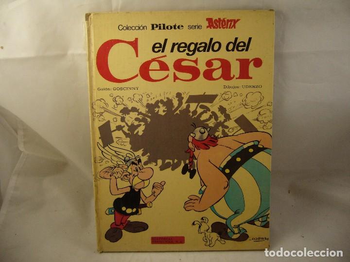 C&oacute;mics: ASTERIX EL REGALO DEL CESAR EDITORIAL BRUGUERA 1975 - Foto 1