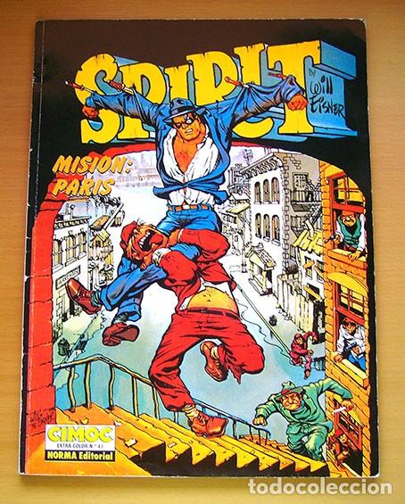 C&oacute;mics: COMIC SPIRIT . MISION  PARIS . NUMERO 43 . NORMA EDITORIAL . 1988 - Foto 1