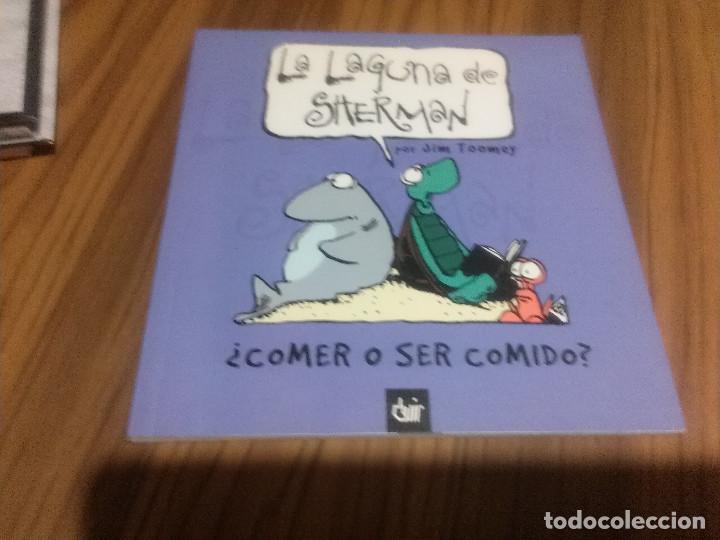 Fumetti: LA LAGUNA DE SHERMAN. JIM TOOMEY. &iquest;C&Oacute;MER O SER COMIDO?. DEVIR. BUEN ESTADO. E4 3