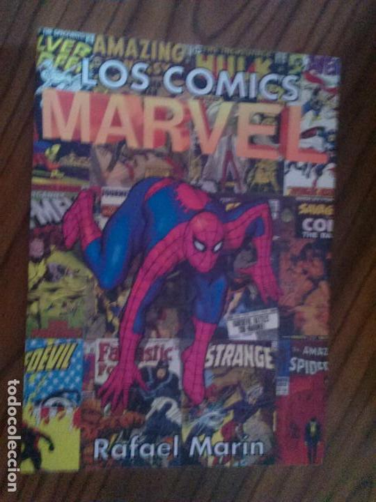 Comics: LOS COMICS MARVEL. RAFEL MARIN. GLOBAL. BUEN ESTADO. R&Uacute;STICA. DESCATALOGADO