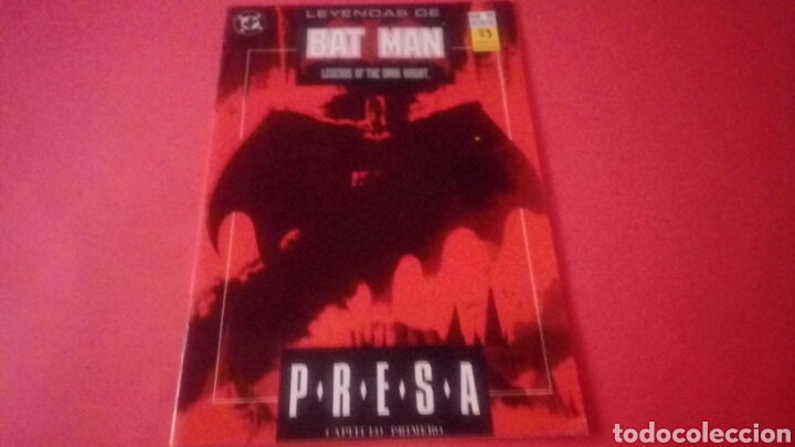 C&oacute;mics: LEYENDAS DE BATMAN PRESA 1 EXCELENTE ESTADO DC - Foto 1