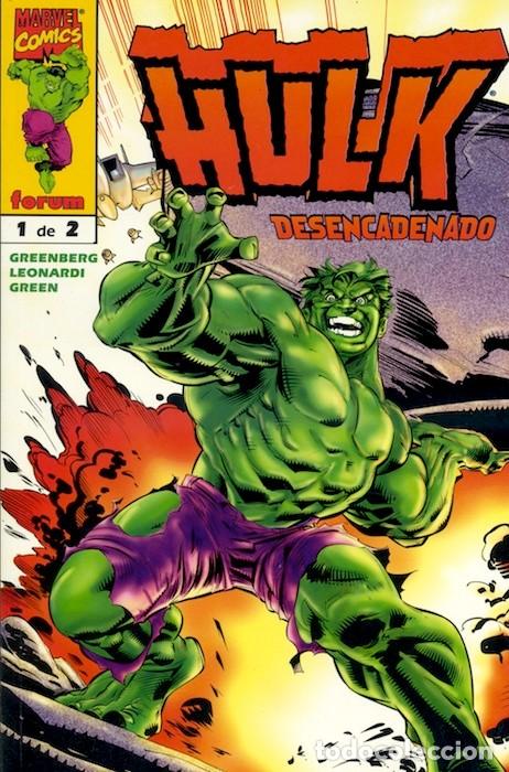 C&oacute;mics: HULK DESENCADENADO - COMPLETA 2 EJEMPLARES - FORUM - Foto 1