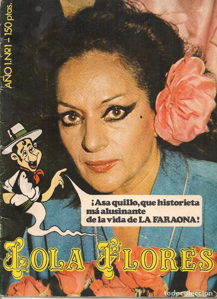 C&oacute;mics: LOLA FLORES. N&ordm; 1. EDITORIAL FINHAXEL (B/58)