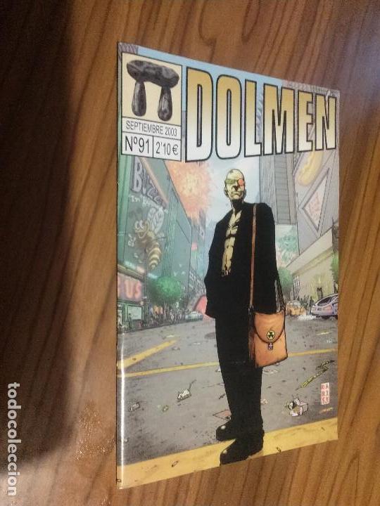 Comics: DOLMEN 91. SEPTIEMBRE 2003. REVISTA DE INFORMACI&Oacute;N. GRAPA. BUEN ESTADO.