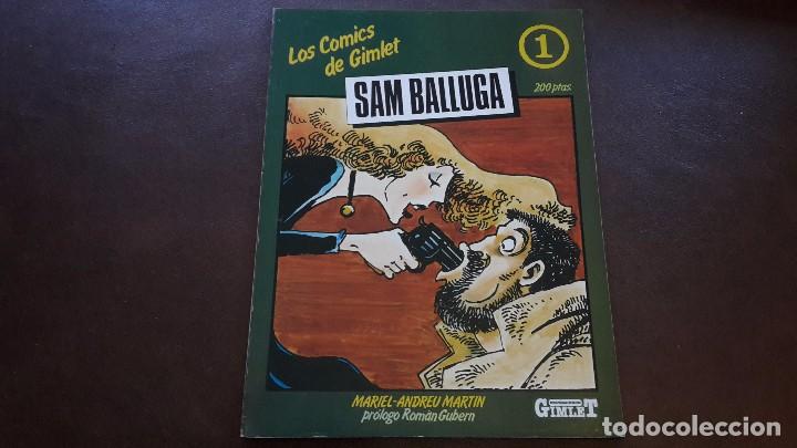 C&oacute;mics: Sam Balluga. Mariel & Andr&eacute;s Mart&iacute;n. Gimlet. - Foto 1