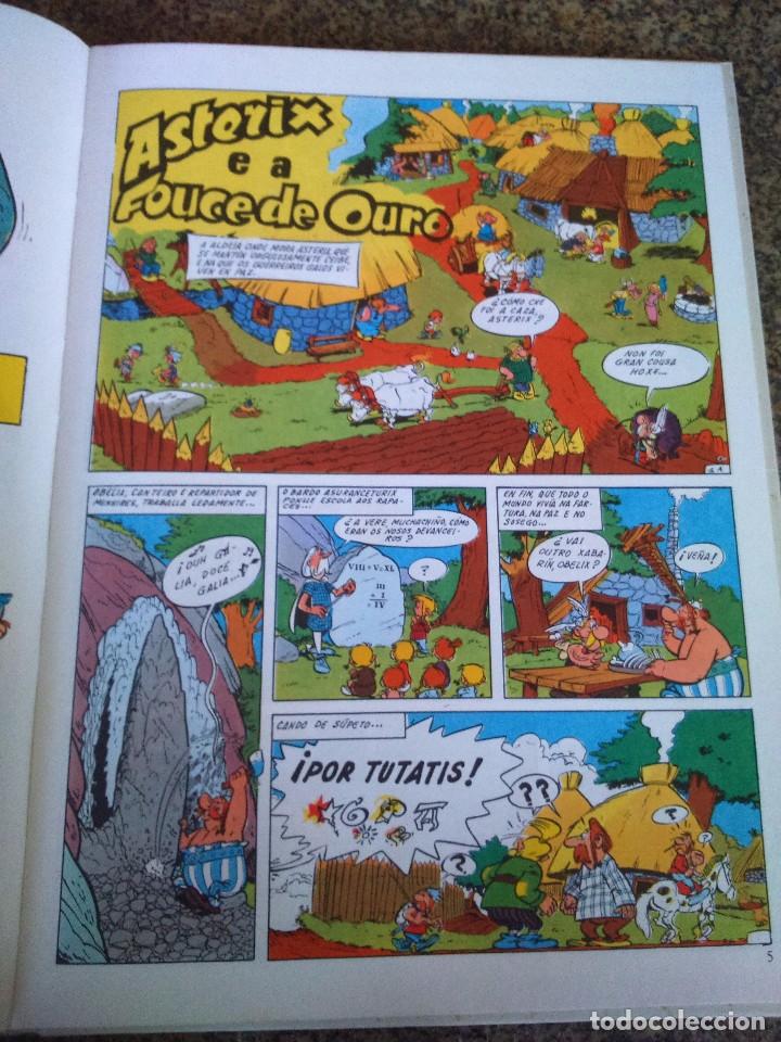 C&oacute;mics: ASTERIX E A FOUCE DE OURO -- 1&ordf; EDICION EN GALLEGO -- 1978 -- - Foto 2