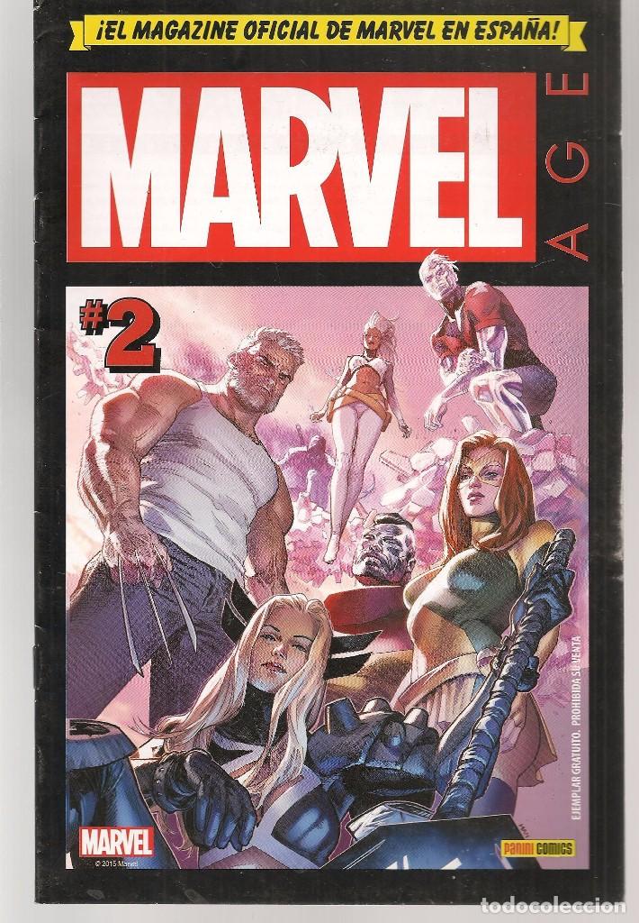 C&oacute;mics: MARVEL AGE. EL MAGAZINE OFICIAL DE MARVEL EN ESPA&Ntilde;A. MARVEL. N&ordm; 2. CAT&Aacute;LOGO. (C/A52) - Foto 1