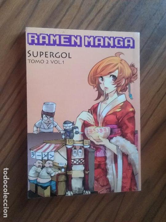 Comics: RAMEN MANGA. SUPERGOL. TOMO 2. VOL. 1. TOMO. R&Uacute;STICA. MANGA. BUEN ESTADO. DIFICIL. E9 5