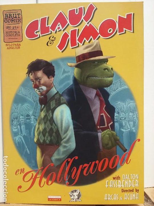 C&oacute;mics: SANTIAGO ARCAS Y DANIEL ACU&Ntilde;A - CLAUS Y SIMON, EN HOLLYWOOD. Brut Comix - Foto 1