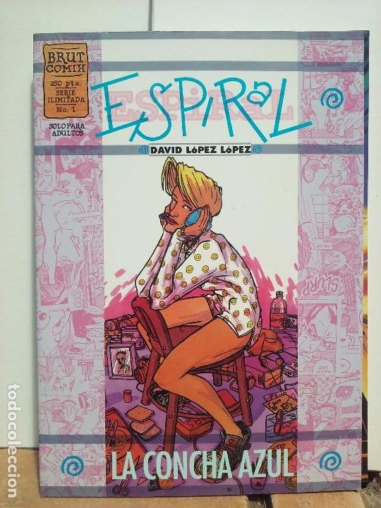 C&oacute;mics: David L&oacute;pez L&oacute;pez - Espiral. N&uacute;mero 1. Brut Comix - Foto 1