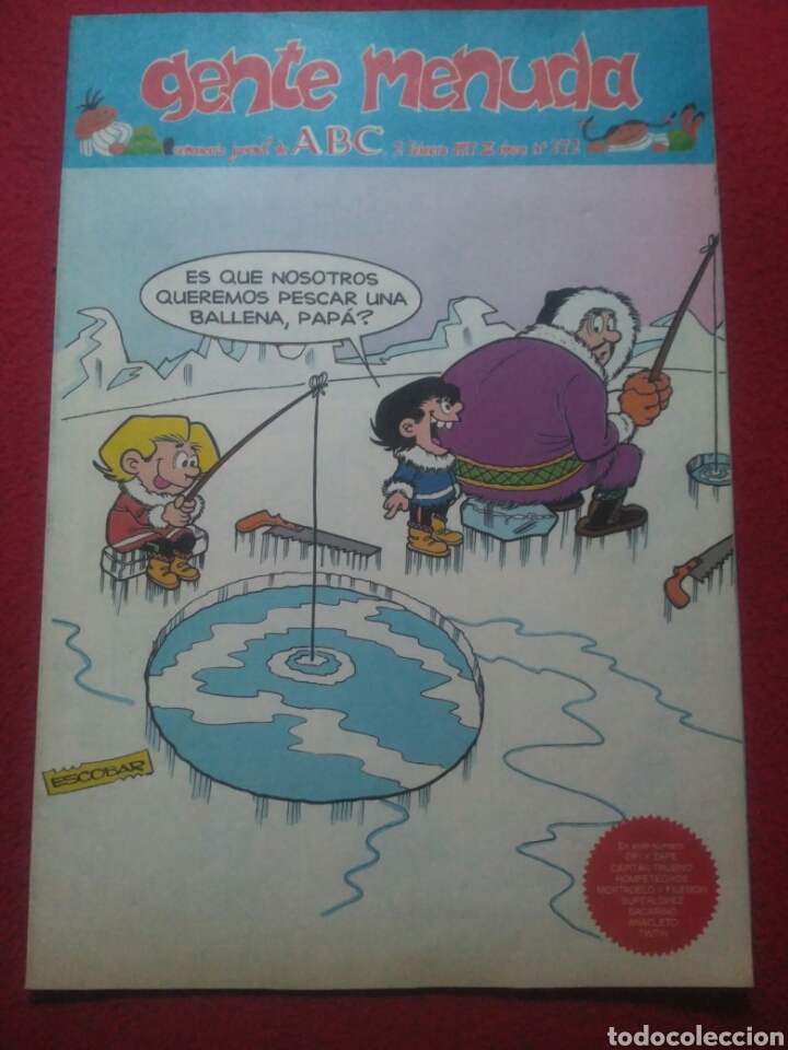 Comics: Gente menuda n&uacute;mero 372. Editorial ABC
