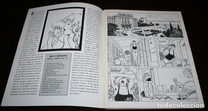 C&oacute;mics: EL PERFUME DEL INVISIBLE - MILO MANARA - NEW COMIC - 1992 - Foto 2