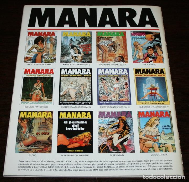 C&oacute;mics: EL PERFUME DEL INVISIBLE - MILO MANARA - NEW COMIC - 1992 - Foto 3