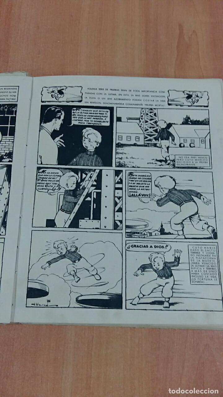 C&oacute;mics: COMIC TEBEO. EL PAJARO AZUL. J BLANCO. CUTO HEROE DEL AIRE. EDIT CHICOS - Foto 3