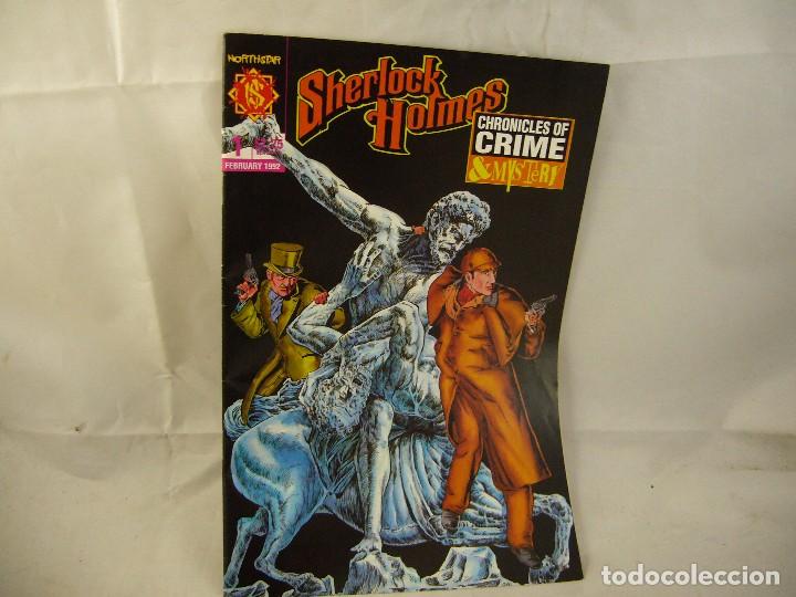C&oacute;mics: Sherlock Holmes Chronicles of crime Numero 1 - Foto 1