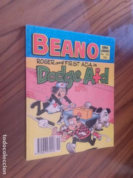 C&oacute;mics: BEANO 205. LOMO R&Uacute;STICA. EN INGL&Eacute;S. BUEN ESTADO. RARO E3 5