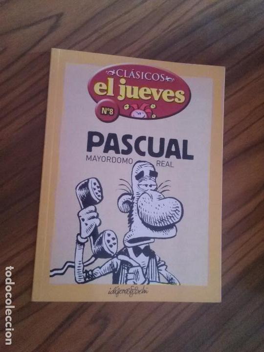 C&oacute;mics: CLASICOS EL JUEVES 8. PASCUAL MAYORDOMO REAL. PACHI&IDIGORAS. R&Uacute;STICA. PEQUE&Ntilde;O FORMATO.